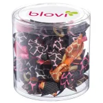 Blovi Bows Wild 25 tk - v&auml;rvilised leopardimustrilised lipsud koertele, elastsetel paeladel