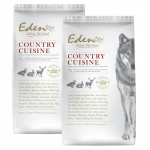 Eden Country Cuisine suurus M/L - koeratoit keskmistele ja suurtele t&otilde;ugudele, pardiliha, lambaliha, k&uuml;&uuml;liku ja ulukilihaga.