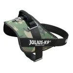 Julius - K9 IDC Powerharness Kamuflaaž - k&otilde;rgekvaliteediline rakmed koertele kamuflaaži/khaki v&auml;rvi