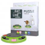 Eat Slow Live Longer Puzzle Circle - koerte intelligentsusm&auml;nguasi, &uuml;mmargune