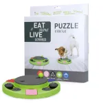 Eat Slow Live Longer Puzzle Circle - koerte intelligentsusm&auml;nguasi, &uuml;mmargune