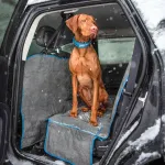 Kurgo Coast to Coast Hammock - car seat cover for dogs, covering the entire back seat