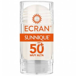 Ecran&reg; Sunnique&reg; n&auml;o- ja dekolteepulk SPF 50+ &ndash; p&auml;ikesekaitseks m&otilde;eldud n&auml;ovaht 30ml