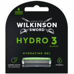 Wilkinson Sword Hydro 3 Black Edition - Vahetuspead (4 tk.) 4 vnt
