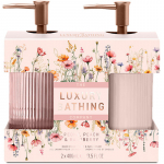 Luksusliku Bathing Company k&auml;tehoolduskomplekt (pojeng, virsik ja vaarikas) Default Title