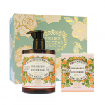 Panier des Sens Rožių ir pelargonijų dovanų rinkinys 500ml