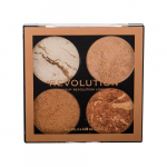 Makeup Revolutioni p&otilde;sepuna komplekt Palette - s&auml;rapuudri ja p&auml;ikesepuudri palett 8 g Fresh Perspective