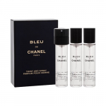Chanel Bleu de Chanel Parfum (3 x 20 ml) T&auml;itet&auml;ited 60ml