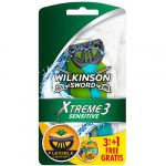 Wilkinson Sword Xtreme3 ​​​​Sensitive (4 tk) - &uuml;hekordne habemenuga meestele 4 vnt
