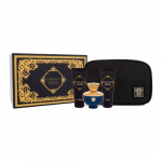 Versace Dylan Blue pour Femme kinkekomplekt EDP 100 ml, kehakreem 100 ml, du&scaron;igeel 100 ml ja kosmeetika 100 ml + 100 ml + 100 ml +  ir Kosmetinė