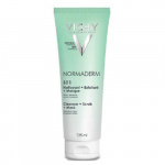 Vichy Normaderm Tri-Activ puhastusvahend &ndash; 3-&uuml;hes toode naha ebat&auml;iuslikkuse puhastamiseks. 125ml