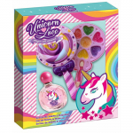 LASTELE M&Otilde;ELDUD L&Otilde;HNAD Eau My Unicorn kinkekomplekt EDT 50 ml ja meigipalett 50 ml +  ir makiažo paletė