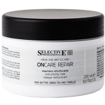 Selective Professional &bdquo;OnCare Repair Restructure&ldquo; kaukė &ndash; stiprinamoji kaukė silpniems ir pažeistiems plaukams. 200ml