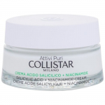 Collistar Pure Actives salits&uuml;&uuml;lhappe ja niatsiinamiidi kreem 50ml