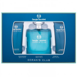 Sergio Tacchini Ocean's Club kinkekomplekt EDT 100 ml, du&scaron;igeel 100 ml ja habemeajamisj&auml;rgne palsam 100 ml 100ml