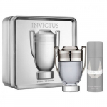 Paco Rabanne Invictus kinkekomplekt EDT 100 ml ja Invictus deodorant 150 ml 100ml