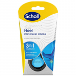Scholl In-Balance Heel valuvaigistavad sisetallad (1 paar) - ortopeedilised jalatsi sisetallad Small