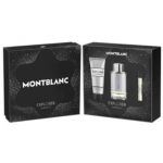 Mont Blanc Explorer Platinum kinkekomplekt EDP 100 ml, du&scaron;igeel 100 ml ja mini EDT 7,5 ml 100ml