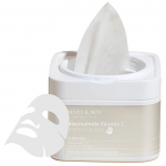 MARY & MAY niatsiinamiidi ja C-vitamiini s&auml;ra andev mask, 30 tk. Default Title