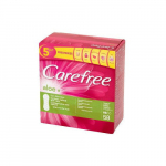 Carefree aaloe vera padjad aaloe vera ekstraktiga 76.0 vnt.
