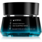 KORIKA Korean Heritage Silk Sleeping Mask &ndash; niisutav &ouml;&ouml;mask siidproteiinidega. 50ml