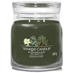 Yankee Candle Sidabrinio &scaron;alavijo ir pu&scaron;ies firminė žvakė 368.0g