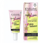 Eveline Cosmetics Insta Skin Care Skin Balance matistav ja detoksifitseeriv n&auml;okreem &ndash; detoksifitseeriv kreem probleemsele nahale 50ml