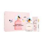 Marc Jacobsi t&auml;iuslik kinkekomplekt EDP 100 ml, mini EDP 10 ml ja kehakreem 75 ml 100 ml + 10 ml + 75 ml