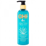 CHI Aloe Vera Curls Defined Curls tugevdav &scaron;ampoon Farouk Systemsilt 340ml