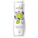 Attitude &bdquo;Little Leaves&ldquo; kūdikių kūno muilas ir &scaron;ampūnas (2 viename) su vanilės ir kriau&scaron;ių kvapu 473 ml Default Title