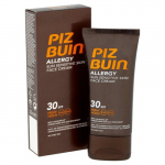 PIZ BUIN n&auml;ole m&otilde;eldud p&auml;ikesekaitsekreem allergiatundlikule nahale SPF 30 &ndash; p&auml;ikesekaitsekreem n&auml;ole SPF 50