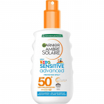 GARNIER Ambre Solaire kaitsesprei SPF 50+ &ndash; kaitsesprei tundliku nahaga lastele. 150ml