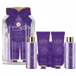 Luksusliku Bathing Company kehahoolduse kinkekomplekt klaaspurgis (lavendel) Default Title