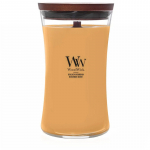 WoodWick Auksinė burbono vaza (auksinis burbonas) - kvapni žvakė 609.5g
