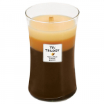 WoodWick Caf&eacute; Sweets Trilogy vaas (Coffee Sweets) - l&otilde;hnak&uuml;&uuml;nal 275.0g