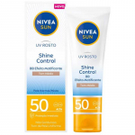 Nivea Sun UV Face Shine Control tooniv SPF 50 matt n&auml;okreem 50 ml 01 Medium