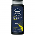 Nivea Deep Sport Men keha-, n&auml;o- ja juuksedu&scaron;igeel 500ml