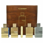 Al Haramain Amber Oud kinkekollektsioon EDP 4 x 60 ml ja t&auml;itepudel 240ml