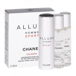 Chanel Allure Homme Sport Cologne EDC (3 x 20 ml) 60ml