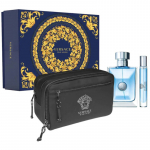 Versace Versace pour Homme komplekt EDT 100 ml + EDT 10 ml + kosmeetikakott 100ml