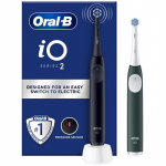 Oral-B iO2 seeria kaheharuline elektriline hambahari, &ouml;&ouml;must/metsaroheline Default Title