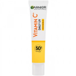 GARNIER Skin Naturals C-vitamiiniga p&auml;evane p&auml;ikesekaitsekreem n&auml;htamatu UV-filtriga SPF50+ 40ml