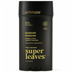 Attitude &bdquo;Super Leaves&ldquo; gintaro ir citrusinių vaisių dezodorantas &ndash; natūralus vyri&scaron;kas dezodorantas 75.0g