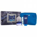 Cavalli Roberto Just Cavalli for Him Gift Set EDT 90 ml, shower gel 100 ml, miniature EDT 15 ml and cosmetic bag 90ml