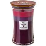 WoodWick P&auml;ikesek&uuml;psed Marjad Triloogia Vaas (P&auml;ikesek&uuml;psed Marjad) - L&otilde;hnak&uuml;&uuml;nal 275.0g