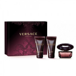 Versace Crystal Noir kinkekomplekt EDT 50 ml, Crystal Noir kehakreem 50 ml ja du&scaron;igeel 50 ml Crystal Noir 50 ml + 50 ml + 50 ml +