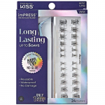 Kiss My Face imPRESS Press on LongLasting Lashes ripsmepikendused 02 - kunstripsmed Default Title
