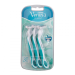 Gillette &uuml;hekordsed pardlid Venus 3 Sensitive 3 tk. 6.0vnt