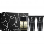 Yves Saint Laurent La Nuit L'Homme kinkekomplekt EDT 100 ml ja du&scaron;igeel 2 x 50 ml 100 ml + 50 ml