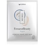 KORIKA FermentBeauty niisutav kreemjas n&auml;omask "Jogurt" - Niisutav lehtmask 23.0g